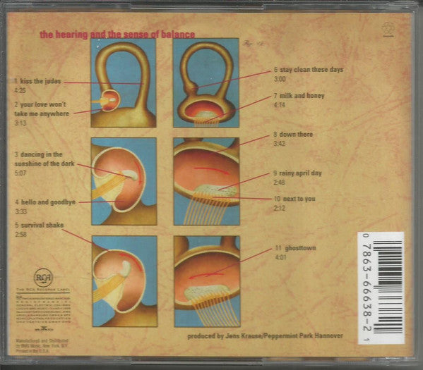 Fury In The Slaughterhouse : The Hearing And The Sense Of Balance (CD, Album)