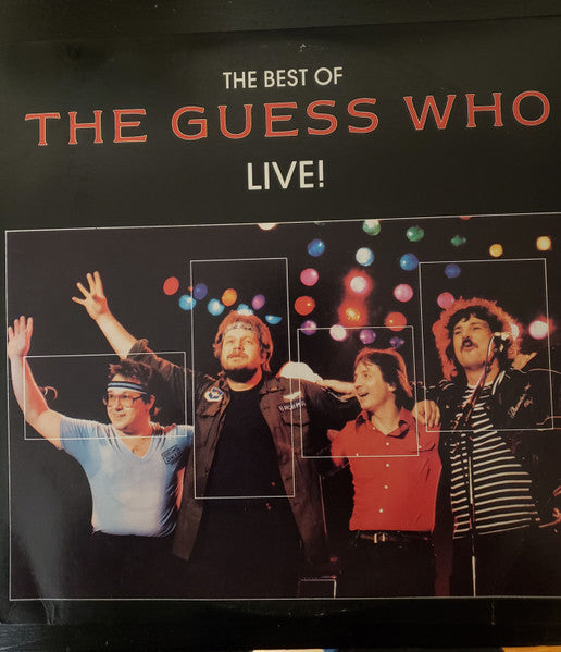 The Guess Who : The Best Of The Guess Who-Live! (2xLP, Album, Club, CRC)