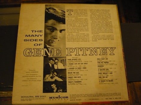 Gene Pitney : The Many Sides Of Gene Pitney (LP, Album, Mono, RP)