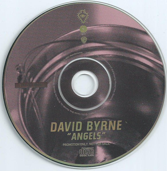 David Byrne : Angels (CD, Single, Promo)