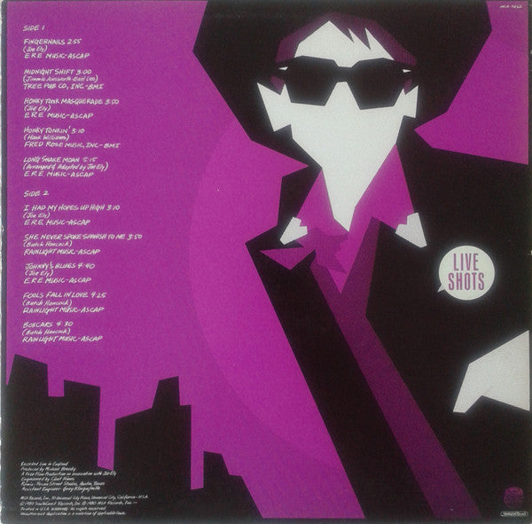 The Joe Ely Band : Live Shots (LP, Album)