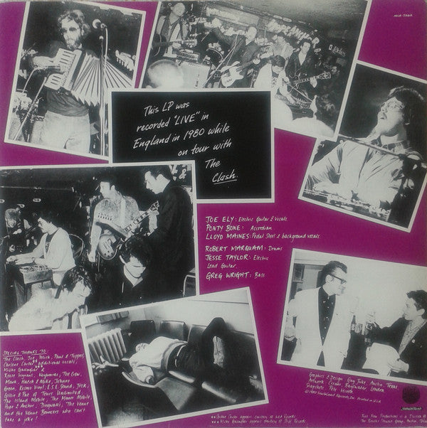 The Joe Ely Band : Live Shots (LP, Album)