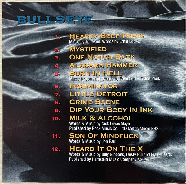 Tenderloin : Bullseye (CD, Album)