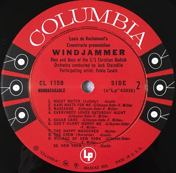 Morton Gould : Windjammer (LP, Album, Gat)