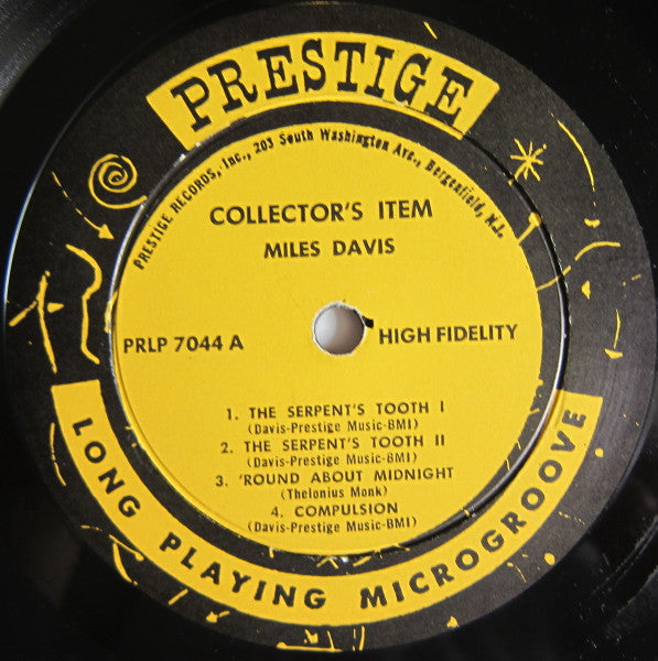 Miles Davis : Collectors' Items (LP, Album, Mono)