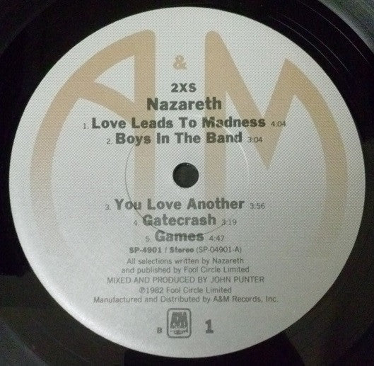 Nazareth (2) : 2XS (LP, Album, Ele)