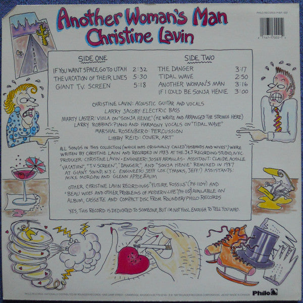 Christine Lavin : Another Woman's Man (12", EP)