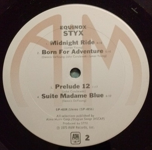 Styx : Equinox (LP, Album, Ter)