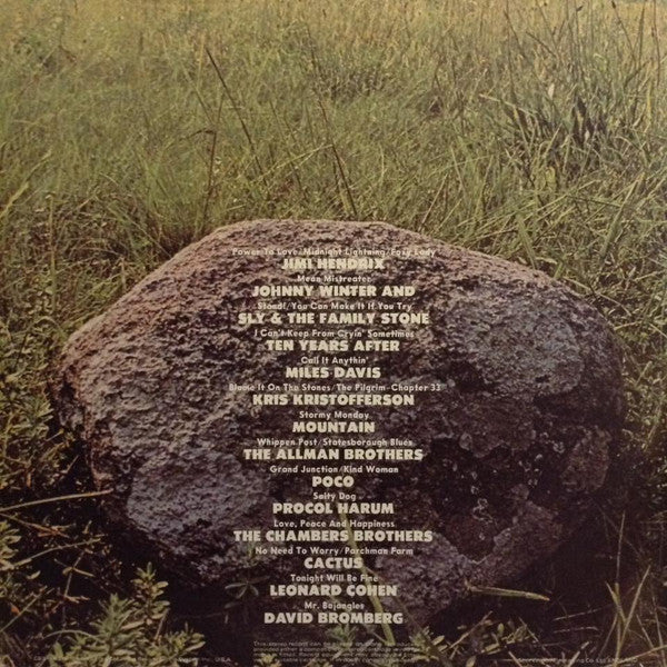 Various : The First Great Rock Festivals Of The Seventies - Isle Of Wight / Atlanta Pop Festival (3xLP)