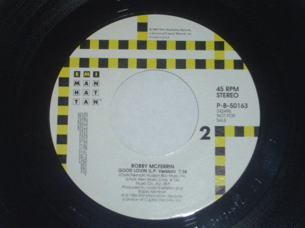 Bobby McFerrin : Good Lovin'  (7", Promo)