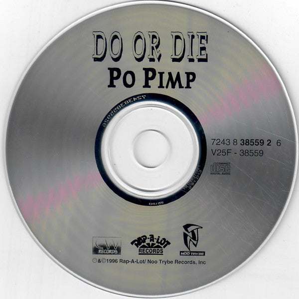 Do Or Die : Po Pimp (CD, Single)