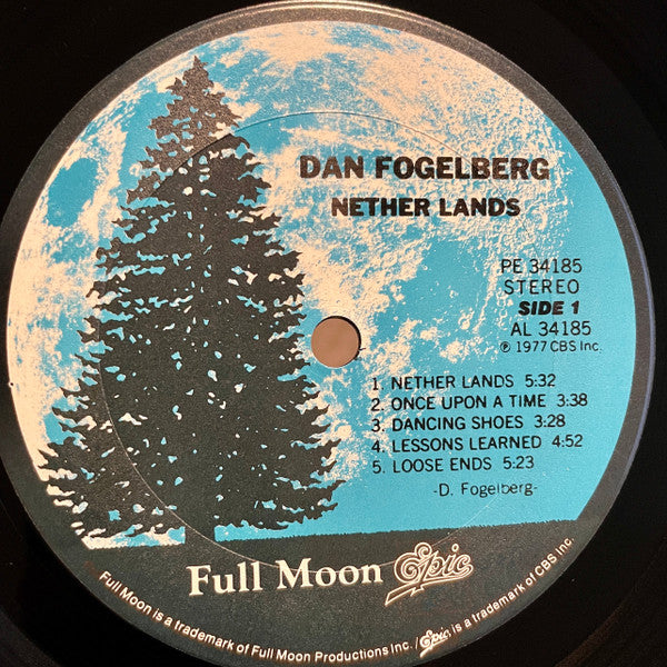 Dan Fogelberg : Nether Lands (LP, Album, RE, Pit)