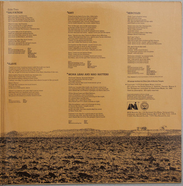 Elton John : Honky Château (LP, Album, Glo)