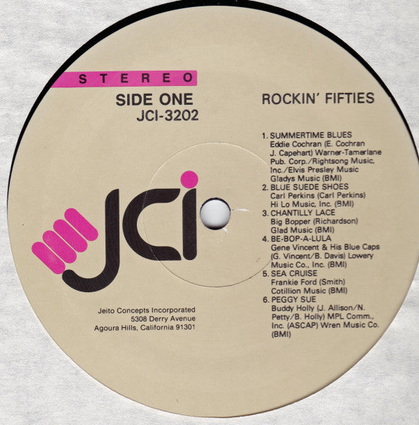 Various : Rockin' Fifties (LP, Comp)