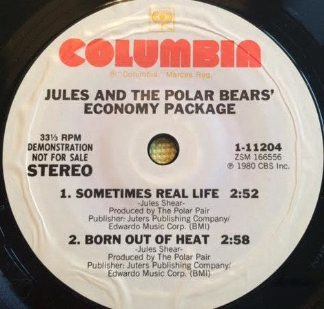 Jules And The Polar Bears : Jules And The Polar Bears' Economy Package (7", EP, Promo)