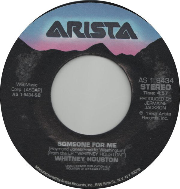 Whitney Houston : How Will I Know (7", Single, Styrene, Ind)