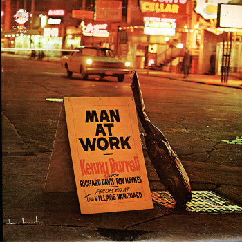 Kenny Burrell : Man At Work (LP, Album, Mono, RE)