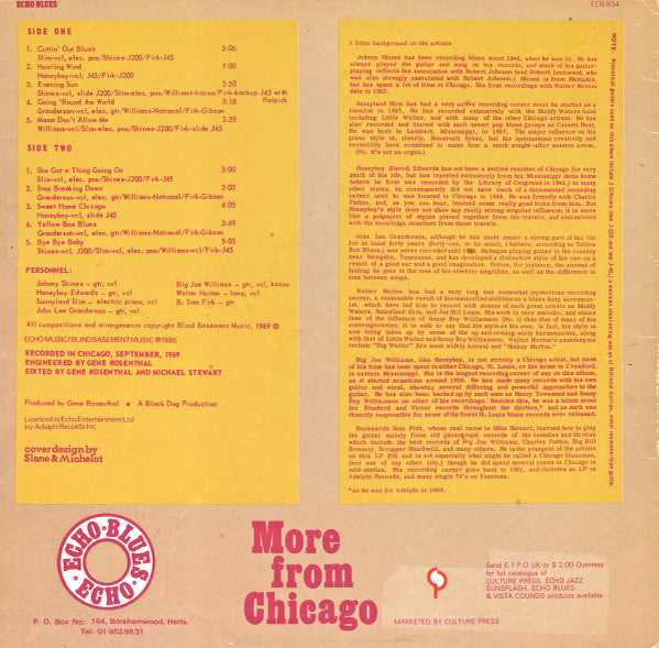 Various : More From Chicago (LP, Comp)