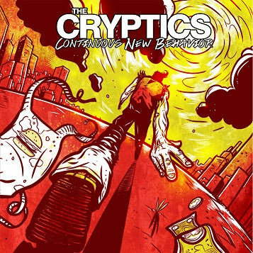 The Cryptics : Continuous New Behavior (LP, Album, Red)