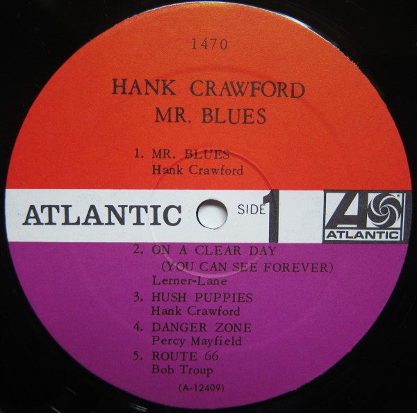 Hank Crawford : Mr. Blues (LP, Mono, Gat)