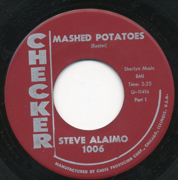 Steve Alaimo : Mashed Potatoes (7", Single)
