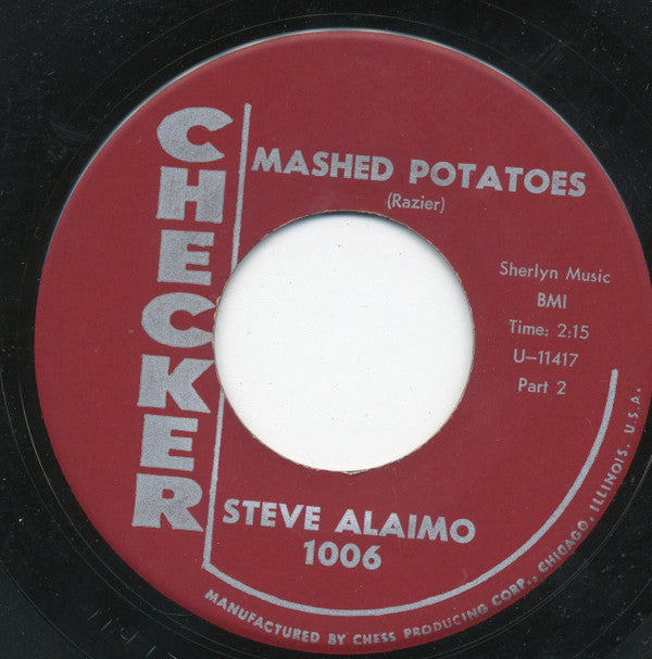 Steve Alaimo : Mashed Potatoes (7", Single)
