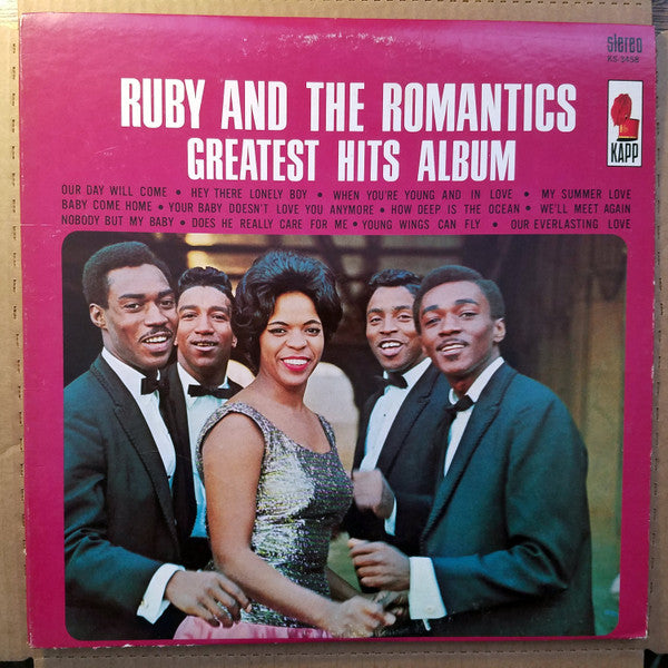 Ruby And The Romantics : Greatest Hits Album (LP, Comp, RE)