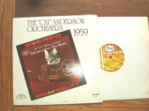 Cat Anderson And His Orchestra : Cat On A Hot Tin Horn (LP, Album, RE)