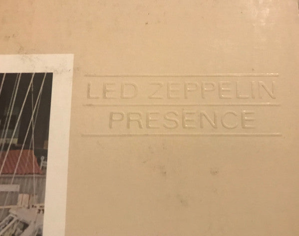 Led Zeppelin : Presence (LP, Album, SP,)