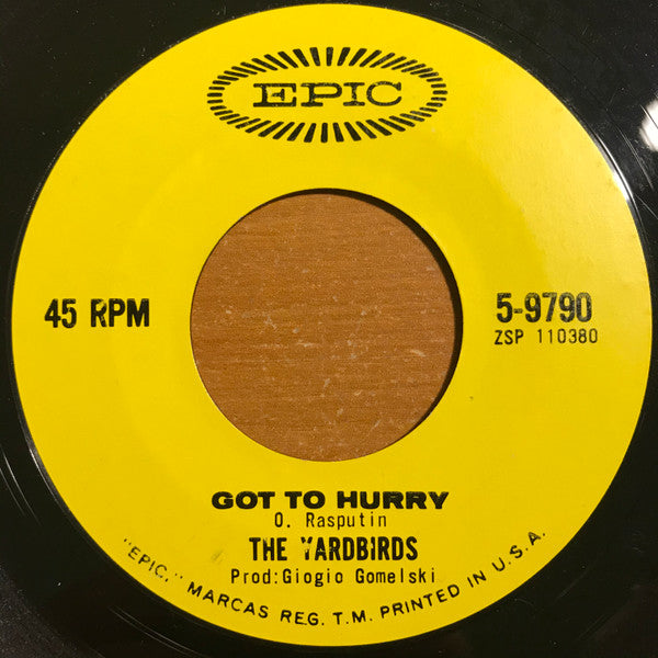 The Yardbirds : For Your Love (7", Single, Styrene, Ter)
