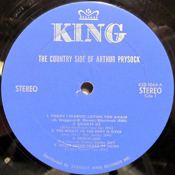 Arthur Prysock : The Country Side Of (LP, Album)