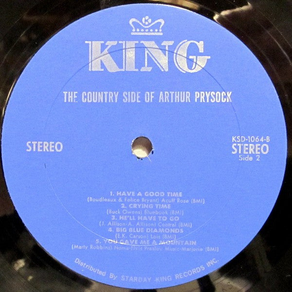 Arthur Prysock : The Country Side Of (LP, Album)