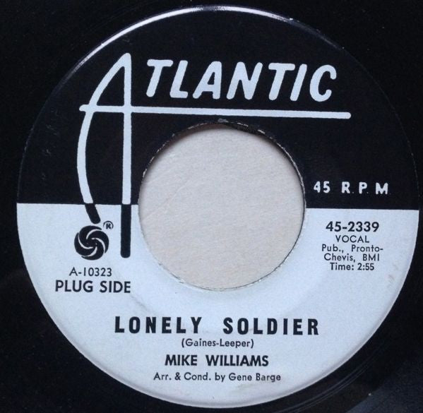 Michael "Mr. Williams" Williams : Lonely Soldier (7", Single, Promo)