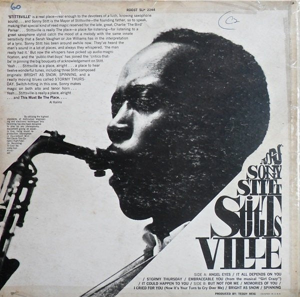 Sonny Stitt : Stittsville (LP, Album)