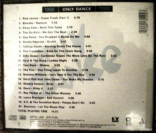 Various : Only Dance 1980-1984 (CD, Comp)