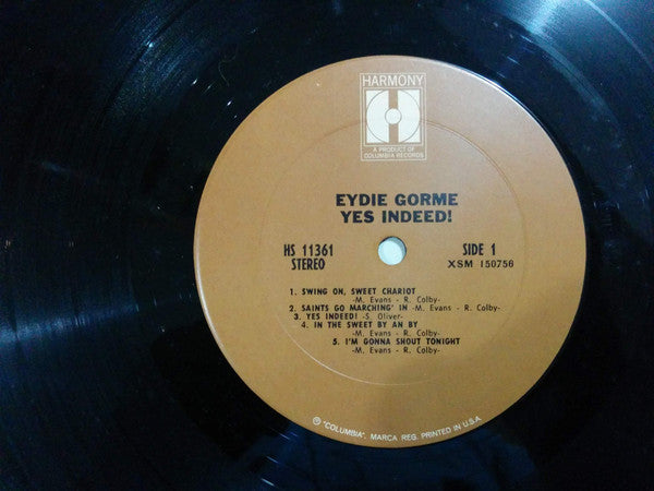 Eydie Gormé : Yes Indeed! (LP, Album)