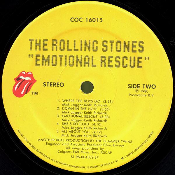 The Rolling Stones : Emotional Rescue (LP, Album, RE, Spe)