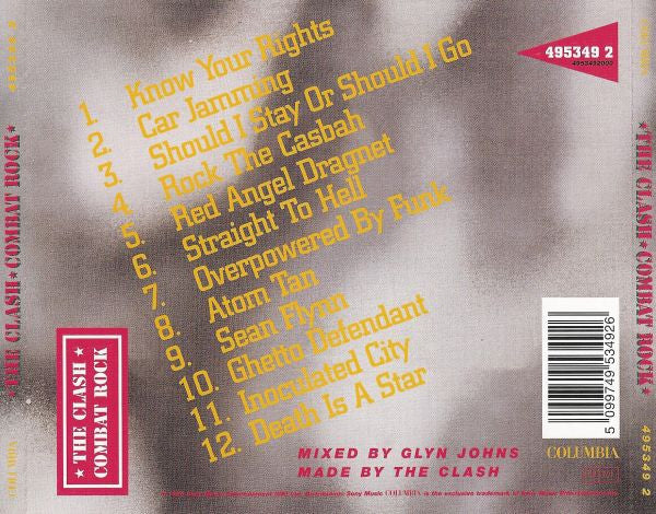 The Clash : Combat Rock (CD, Album, RE, RM)