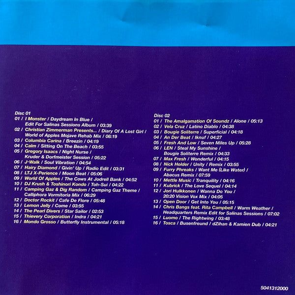 Various : The Salinas Sessions (2xCD, Comp, Mixed)