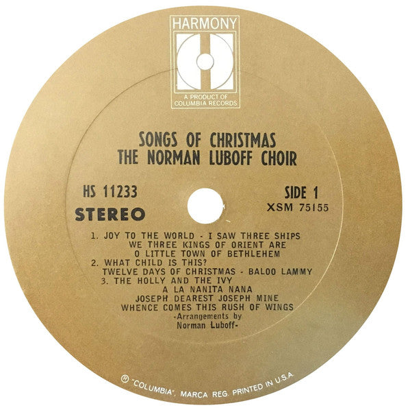 Norman Luboff Choir : Songs Of Christmas (LP)
