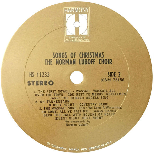 Norman Luboff Choir : Songs Of Christmas (LP)