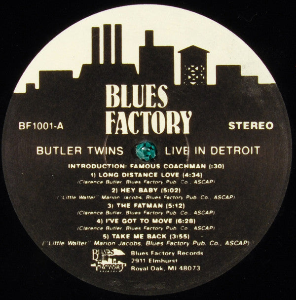 The Butler Twins : Live In Detroit (LP, Album)