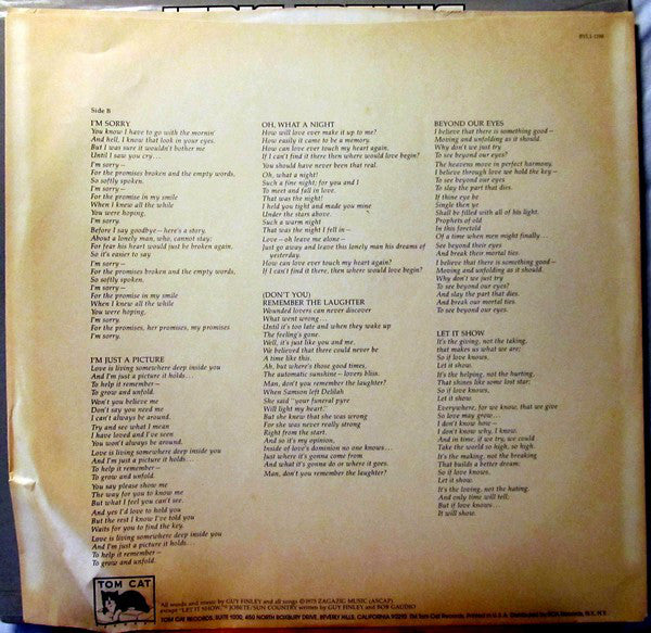 Guy Finley : Ignis Fatuus (The Show) (LP, Album)