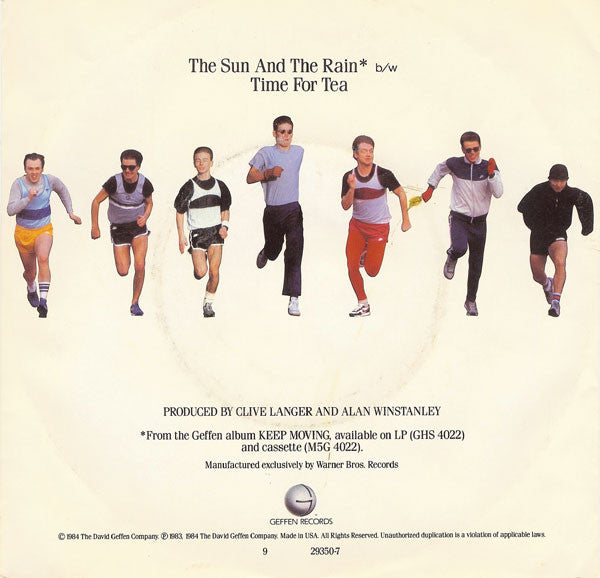 Madness : The Sun And The Rain (7", Single)