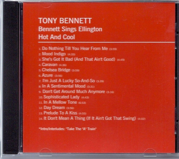 Tony Bennett : Sings Ellington Hot & Cool (CD, Album, Promo, Adv)