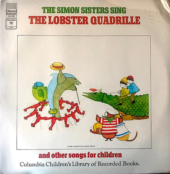 The Simon Sisters : The Simon Sisters Sing The Lobster Quadrille And Other Songs For Children (LP, Red)