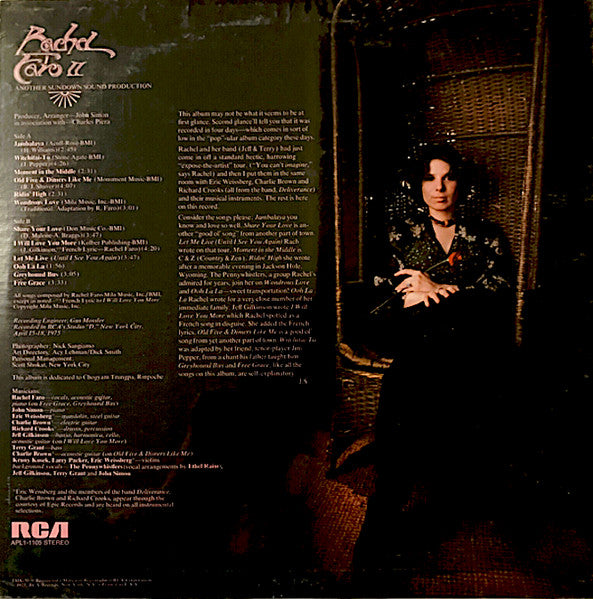 Rachel Faro : Rachel Faro II (LP)