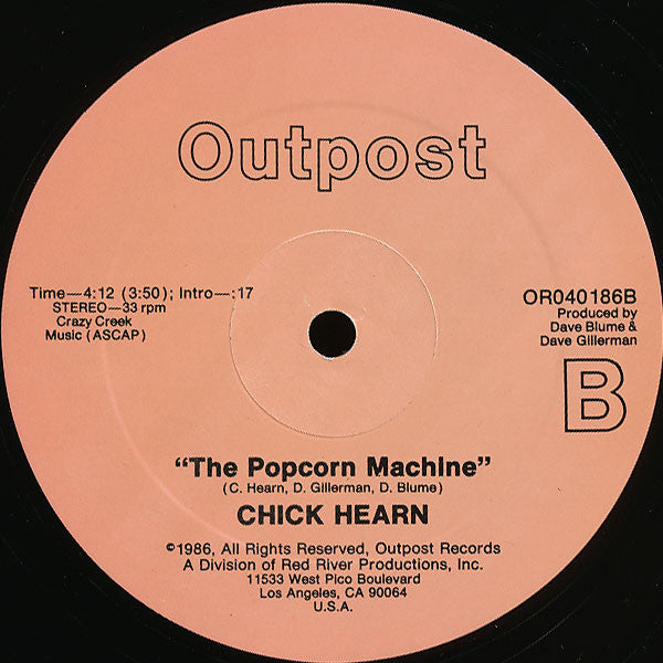 Chick Hearn : Rap-Around (12", Single)