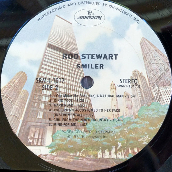Rod Stewart : Smiler (LP, Album, Gat)