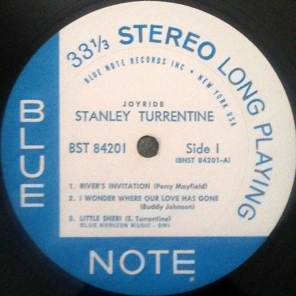 Stanley Turrentine : Joyride (LP, Album, NY )